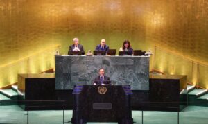 Canciller Gil abogó un “verdadero multilateralismo” en la Cumbre del Futuro