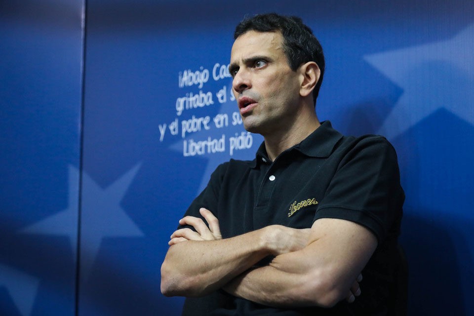 Capriles renuncia a junta directiva de PJ