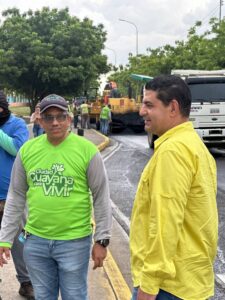 Caroní llegó a las 10 mil toneladas de asfalto en vialidades | Diario El Luchador
