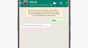 Cómo se pueden ver los mensajes eliminados de WhatsApp