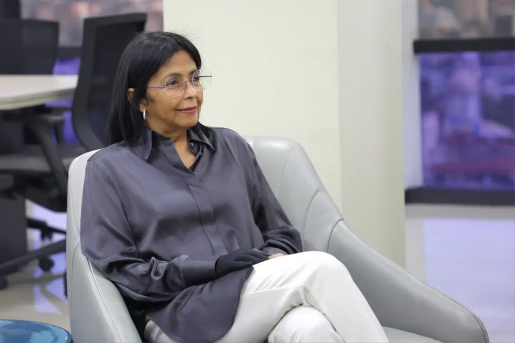 Delcy Rodríguez al Gobierno español: "La falsaria no es buena consejera" - AlbertoNews