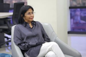 Delcy Rodríguez al Gobierno español: "La falsaria no es buena consejera" - AlbertoNews