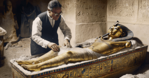 Descubre los sorprendentes objetos del ajuar funerario de Tutankamón