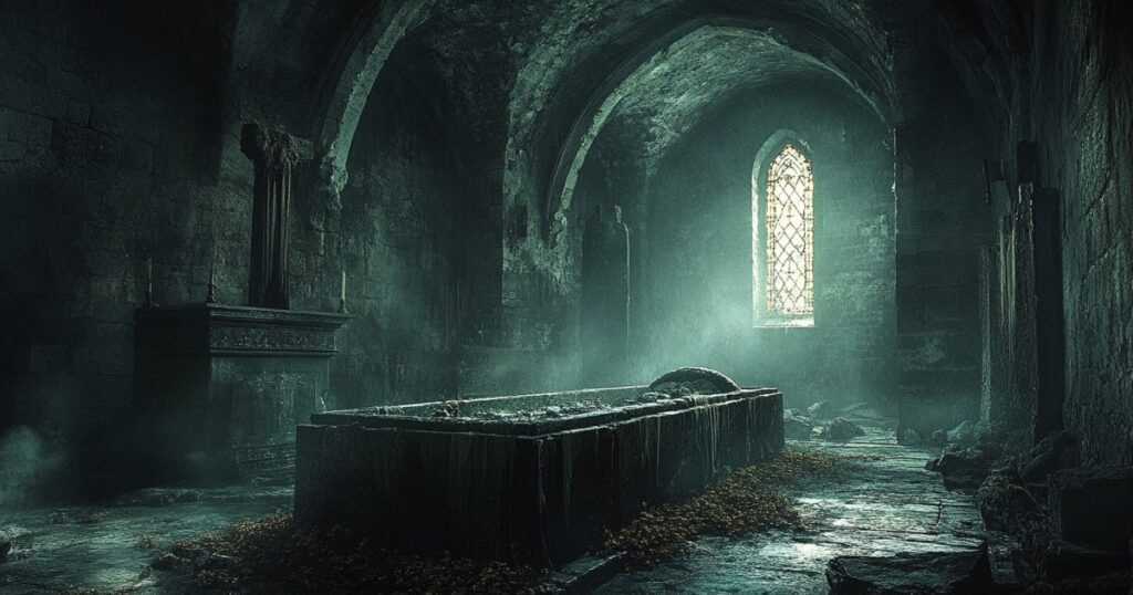 Descubren una tumba de 'vampiros' bajo el palacio de un obispo