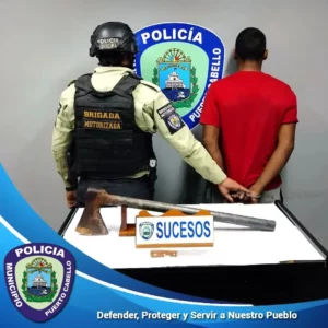 Detenido sujeto por intento de agresión a su padrastro