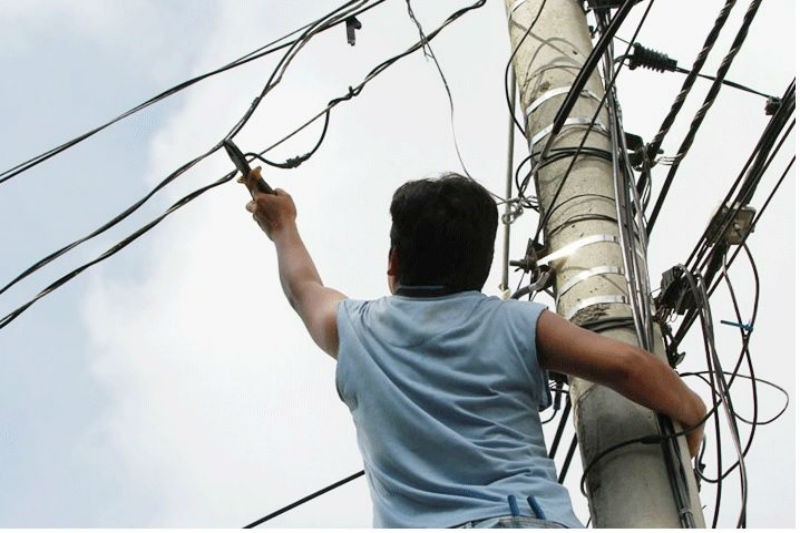 Detenido un hombre de 27 años en Punto Fijo que se dedicaba al robo de cables de Cantv para venderlos