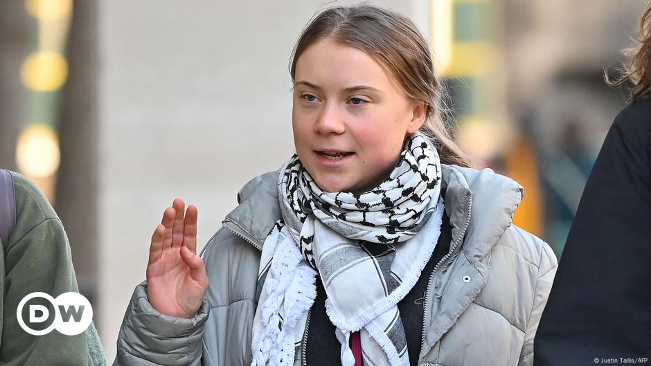 Detienen a Greta Thunberg en protesta contra guerra en Gaza – DW – 04/09/2024