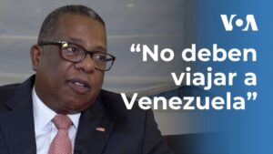 EEUU no descarta más sanciones para Venezuela; insta a sus ciudadanos a no viajar a ese país