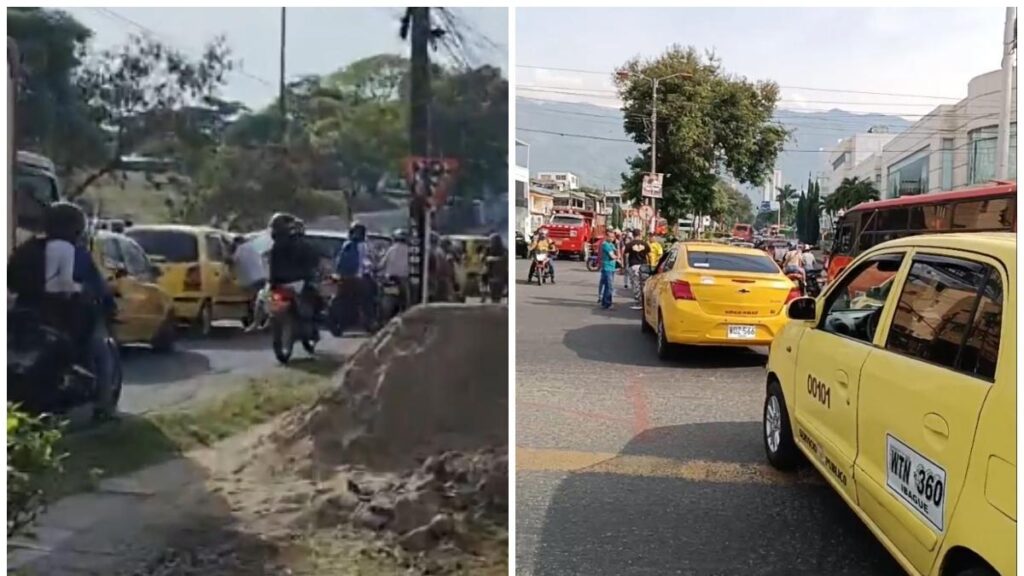 EN VIVO | Paro de taxistas en Colombia: inician bloqueos en dos puntos en la ciudad de Ibagué; hay afectaciones en la movilidad