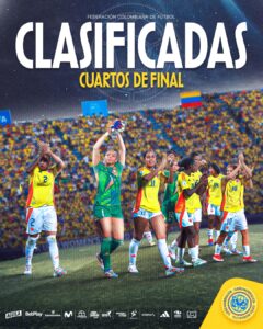 El mundial femenino sub 20 ya tiene a Colombia en los cuartos de final.