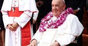 El papa Francisco concluyó su gira por Asia con una emotiva despedida en Singapur