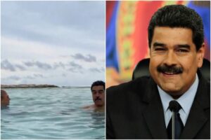 El video que compartió Maduro disfrutando con “Cilita” de un domingo de playa (+Video)