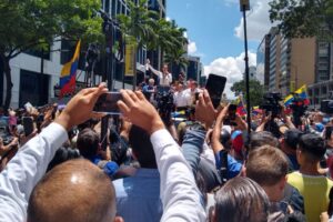 En agosto hubo 220 protestas a favor del Edmundo González