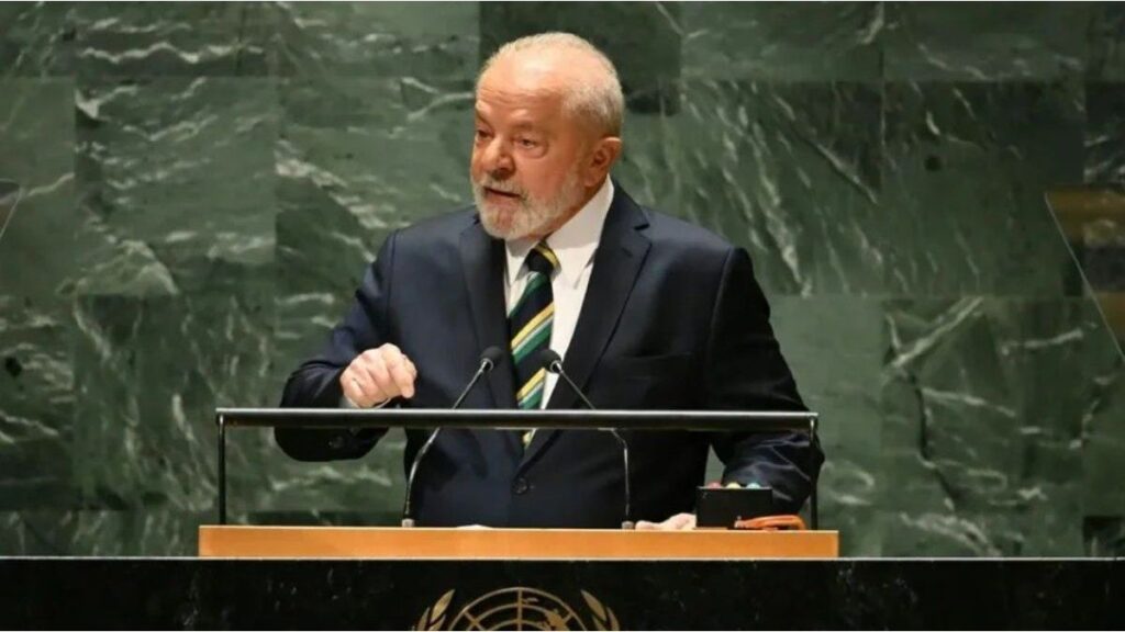 En la apertura de la Asamblea General de la ONU, le cortaron el micrófono a Lula da Silva