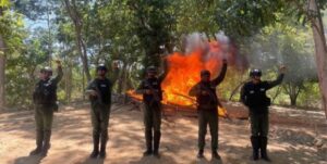 FANB destruye otro campamento de minería ilegal en Amazonas