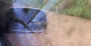 +FOTO | Paso complicado en la carretera Panamericana por desborde de río