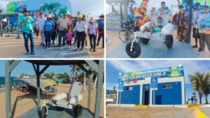 Falcón tiene su primera playa accesible para personas con discapacidad