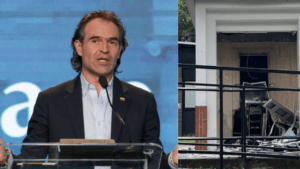 Federico Gutiérrez denuncia explosión y asalto a un cajero de Bancolombia en la Univers