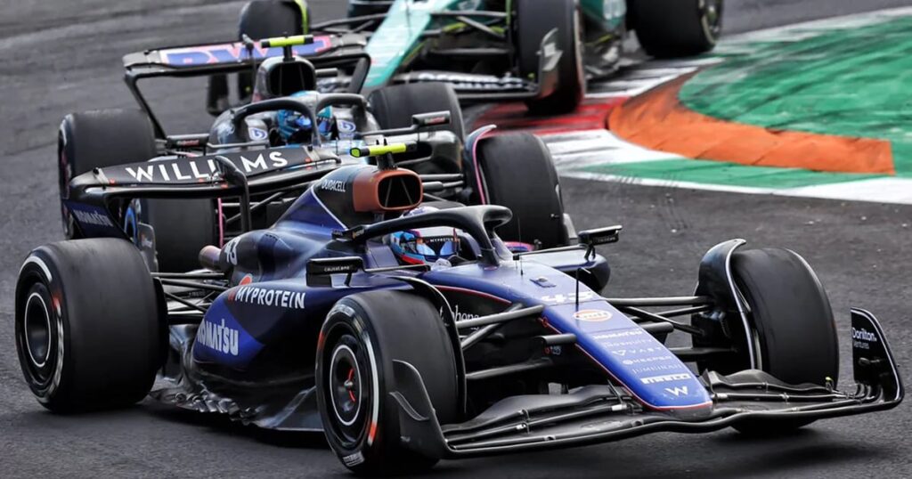 Franco Colapinto protagonizó un gran debut en la Fórmula 1: terminó en el puesto 12 en el Gran Premio de Italia