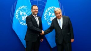 Gil sostuvo encuentro con la ONU para denunciar agresiones y violaciones por parte de EEUU