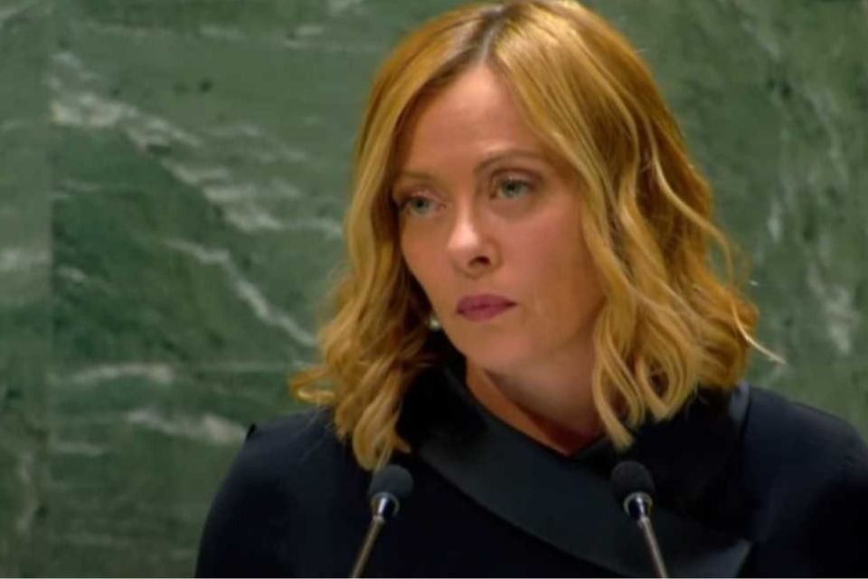 Giorgia Meloni insta a "no quedarse de brazos cruzados" ante crisis venezolana en la ONU