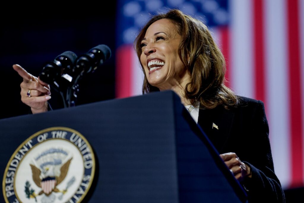 Harris aventaja a Trump por cinco puntos tras el debate, según encuesta