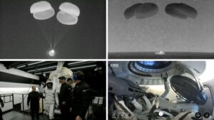 Histórica misión espacial Polaris Dawn regresa a la Tierra