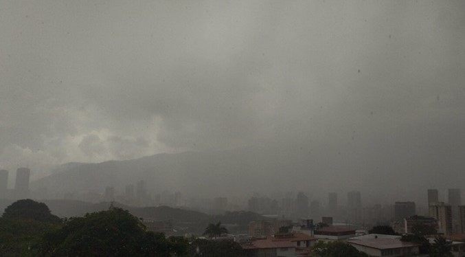 Inameh pronostica lluvias en algunas zonas del país este lunes