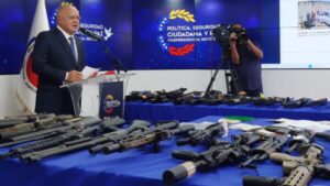 Incautan armas procedentes de EE.UU. reveló Diosdado Cabello