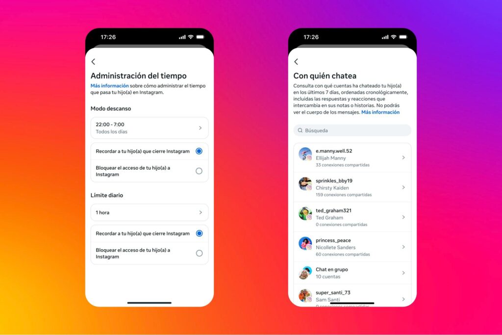 Instagram lanza su Cuenta de Adolescente, más privada y restrictiva que en adultos