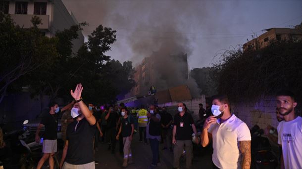 Israel bombardea edificios residenciales en Beirut poco después de terminar el discurso de Netanyahu en la ONU