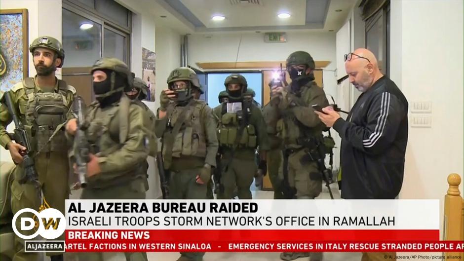 Israel cierra sede de Al Jazeera, que acusa “acto criminal” – DW – 22/09/2024