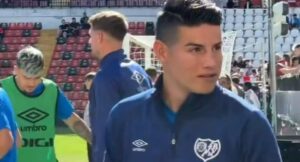 James Rodríguez habló sobre físico y camerino tras titularidad en Rayo Vallecano
