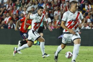 James juega sus primeros minutos con el Rayo, que gana 3-1 a Osasuna | LaLiga EA Sports 2024