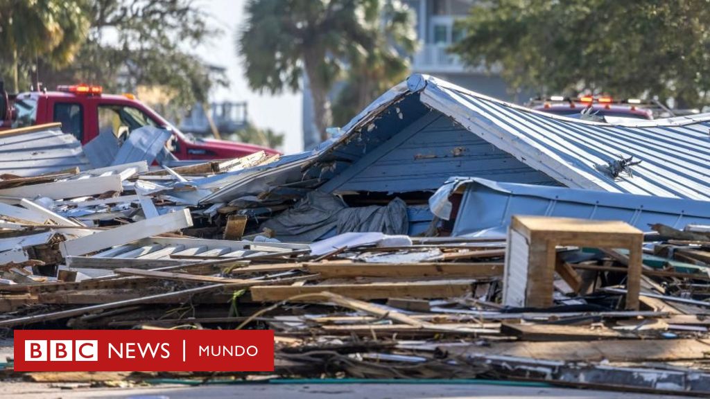 John y Helene: Las imágenes de la destrucción que dejan los huracanes a su paso por México y EE.UU.