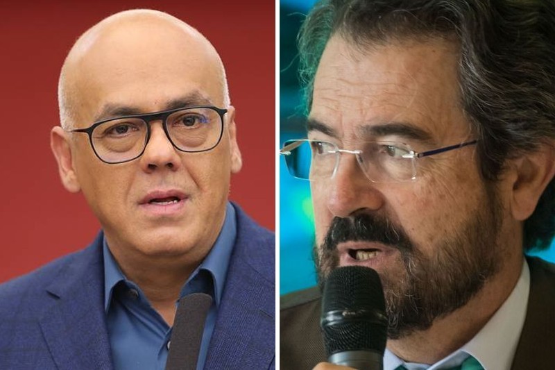 Jorge Rodríguez asegura que el embajador de España en Caracas lo recibió con botella de whisky y chocolates (+Video)
