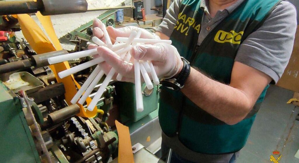 La Agencia Tributaria incauta más de 3,5 toneladas de picadura de tabaco de contrabando hasta agosto