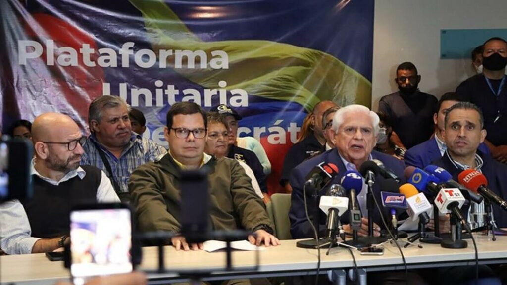 La Plataforma Unitaria se pronuncia tras la orden de aprehensión contra Edmundo González