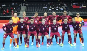 La Vinotinto de fútbol sala jugará los octavos de final contra España el próximo miércoles