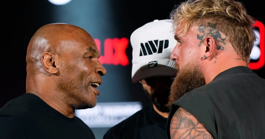La provocación de Jake Paul a Tyson cuando le preguntaron si “teme” por su salud de cara al polémico combate de noviembre