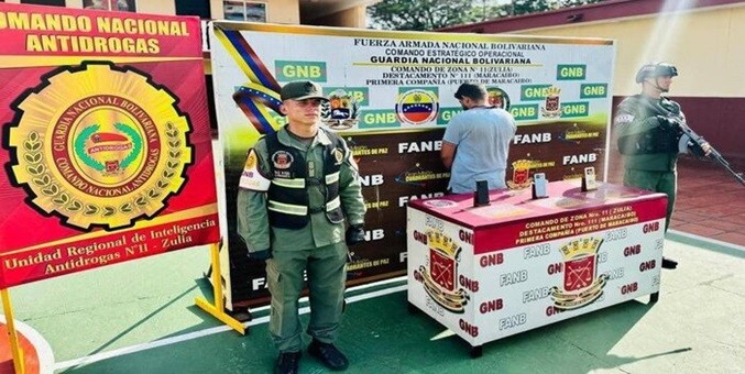 Lo capturan con 50 envoltorios de cocaína en Maracaibo