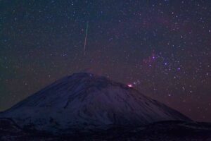 Los detalles de la primera lluvia de estrellas “por accidente” que ocasionó la NASA