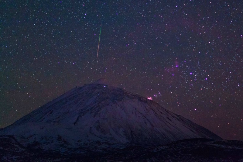 Los detalles de la primera lluvia de estrellas “por accidente” que ocasionó la NASA