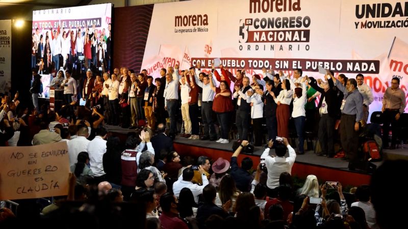 Los retos de Morena a días de la asunción presidencial de Sheinbaum