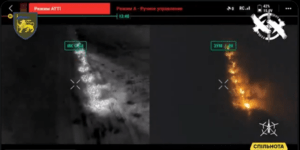 Los vídeos de los drones 'Dragón' de Ucrania, la lluvia de fuego que provoca el pánico entre los soldados rusos