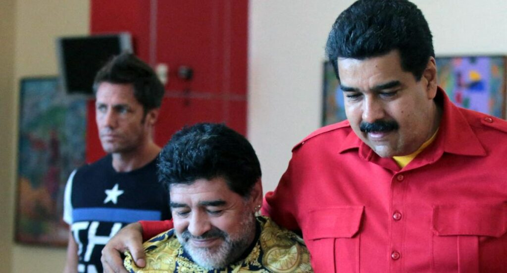 Maduro le pide a Diego Maradona que asuste a Milei