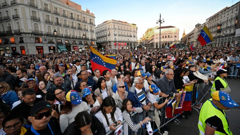 Miles de personas en el mundo se manifiestan tras dos meses de las elecciones en Venezuela