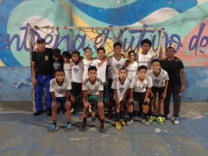 Mirabal campeón del Futsal Comunitario Sub14 en el Trébol