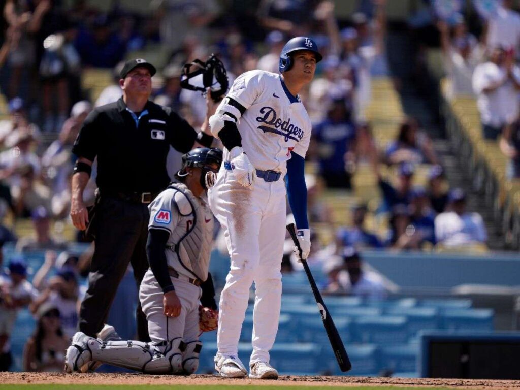Ohtani igualó su marca personal de jonrones