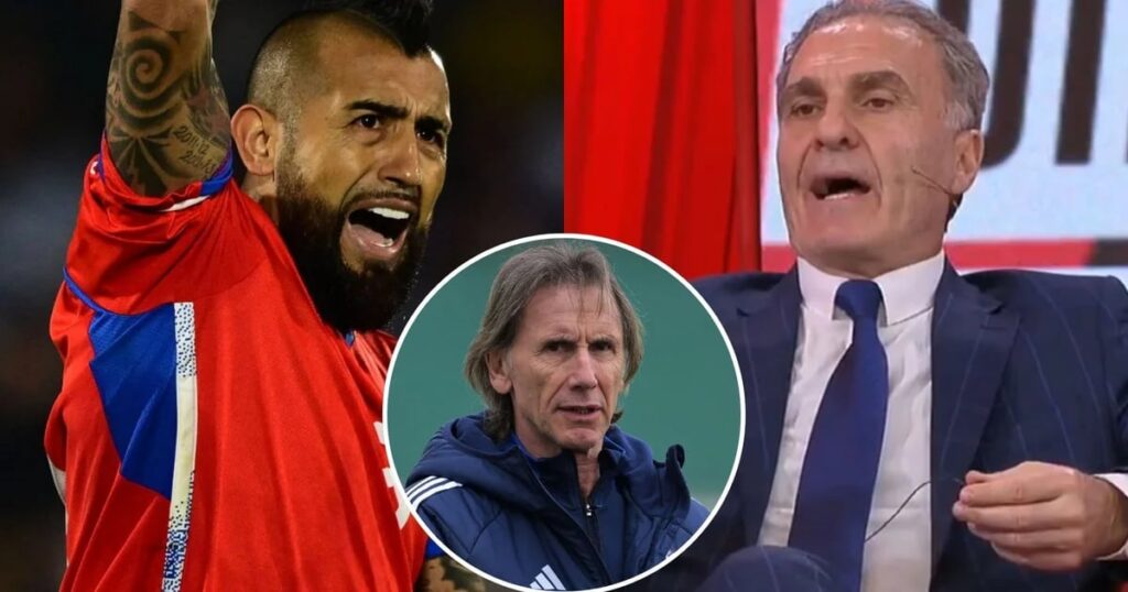 Óscar Ruggeri defendió a Ricardo Gareca y arremetió contra Arturo Vidal: “No puede dirigirse así al entrenador”